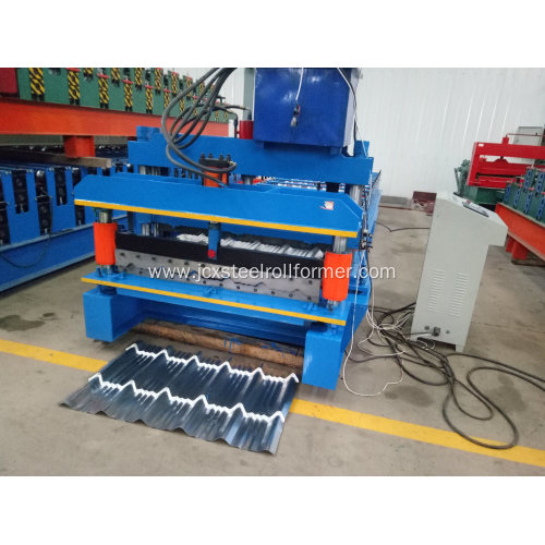 Galvanized Aluminium Metal Roof Tile Roll Forming Machine